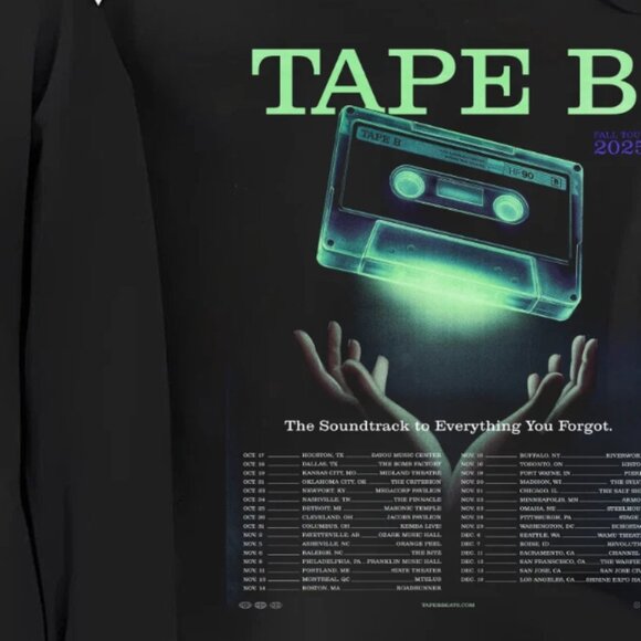 Tape B Merch Fall Tour 2025 Schedule Sweatshirt 141 - Picture 3 of 6